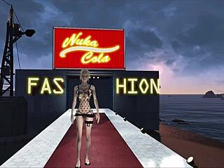 fallout 4 fashion with big boobs sky