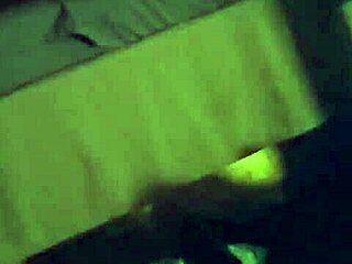 A slender girl receives a massive black shaft in her womb