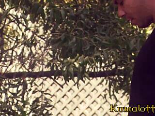 Intriguing Outdoor Bang with Big Tits