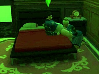 nickys holiday gift in cartoon sex scene