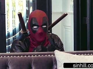 Deadpool XXX parody featuring blonde Jessa Rhodes