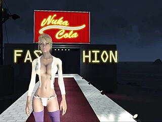 fallout 4 fashion with big boobs sky