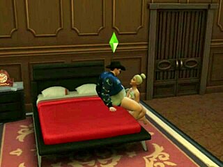 nickys holiday gift in cartoon sex scene