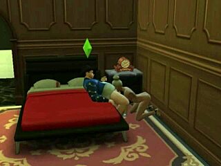 nickys holiday gift in cartoon sex scene