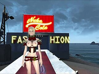 fallout 4 fashion with big boobs sky