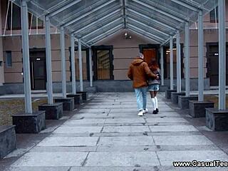 Casual teen 18+ sex - guy meets teen 18+ lottie magne and fucks her