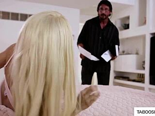 shocked by naughty stepdaughter's bold moves