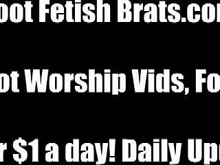 I’m Loving This Threeway Foot Fetish Orgy with Bella, Cherry, and Sarah.