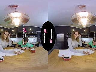 Shemale teacher fucks student bareback.