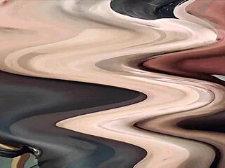 Hot chi lesbian gets pussy eaten by man