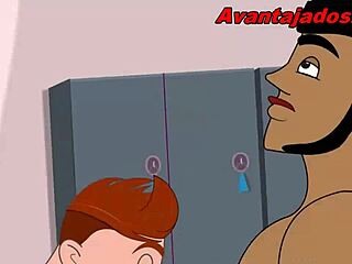 Verdammt, dieser heiße brasilianische Fitness-Stud in Cartoon-Sex ist wild!