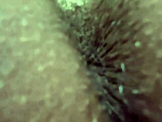 Ebony couple engages in deep throat blowjob causing goose bumps