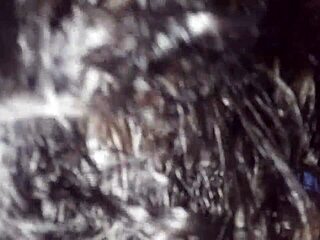 Sucking on big black cock