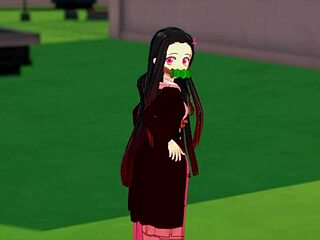 nezuko chan loses control