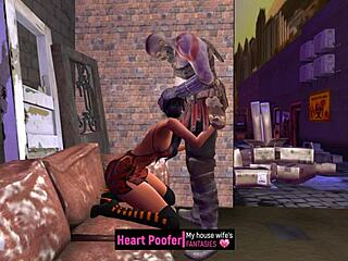 Erotic animation for women: A cheating witch's Halloween romance