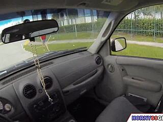 soft natural tits pov blowjob leads to riding and cumshot