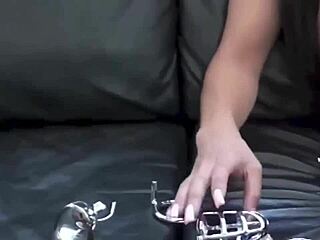 I Make All My Slaves Wear Cock Cages!