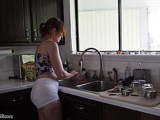 Behind the Scenes Shaved Milf Femdom Lesson 363