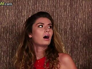 Cfnm sluts suck and jerk cock in group oral seminar