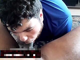 Straight Friend Sucks And Fucks Chubby Guy At Home