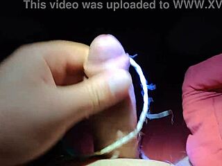 Ifoslave cums for you with his hard cock throbbing