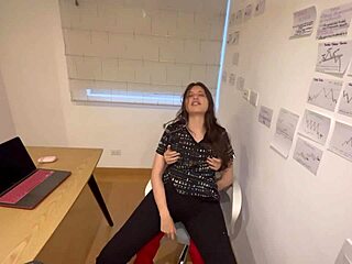 Medical student helps with masturbation and things escalate in my office