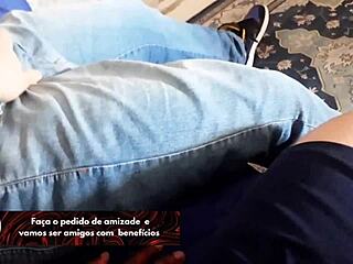 Straight Friend Sucks And Fucks Chubby Guy At Home