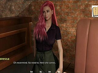 chatting to pink haired milf