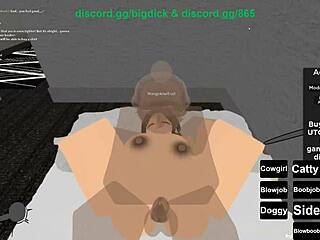 Lovely girl gets her ass pounded in this hot Roblox video