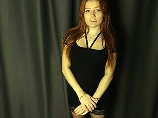 Sexy mom guides her step son through jerk off instructions with big tits and ass.