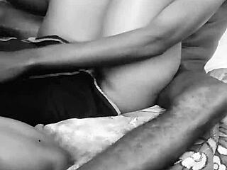 Ebony Amateur Rides Cock In Homemade Fuck