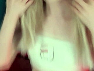 Sweet Eaton Teases In Fitted White Leggings