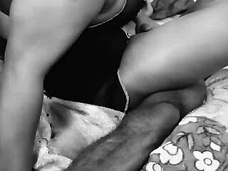 Ebony Amateur Rides Cock In Homemade Fuck