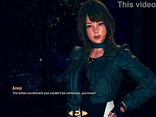 Anna plays trick or treat intriguingly