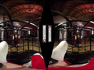 Experience the thrill of Assassin's Creed cosplay VR porn with Jade Presley in a heart-pounding pussy fucking scene