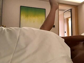 This slut with waist tattoos is fucking behind her boyfriend's back 😈