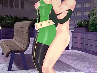 Tsuyu Asui Enjoys POV Sex in Park