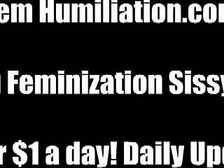 Make you look like a sissy girl in this BDSM and femdom video