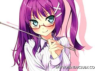 Hentai ecchi nude lesson in raw English