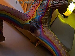 oh man that evening close up fuck in hairy pussy with pantyhose orgasm felt amazing