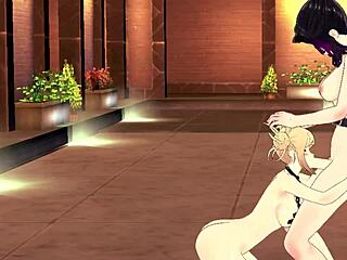 Toga Shinobu futanari hentai!