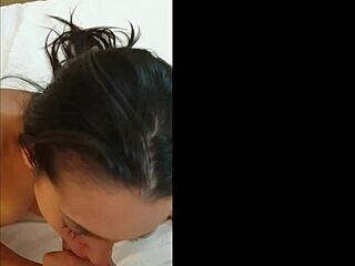 i sux big cock on my knees, hot latina