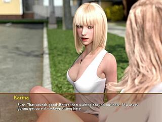 What's the ending for Karina in Freeloading Family 137?