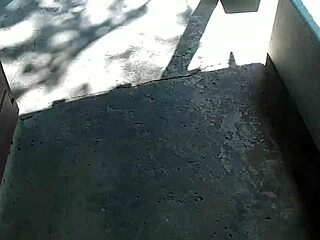 Latina in leggings gets clothes ripped during public bathroom encounter