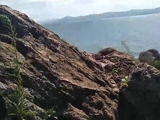 bruna black bangs guys on beach making joy cardozo cuckold