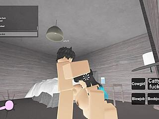 having sexy sex in a roblox condo part one