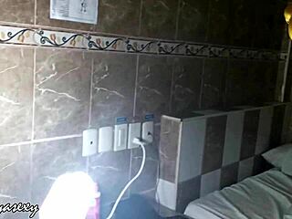 Huge Tits Ebony Model Changes Costume And Poses For Camera