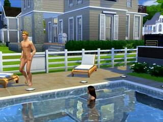 Cougar caça sua presa no escândalo de casamento do Sims 4!