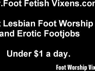 Unwind with some tantalizing foot adoration and BDSM play