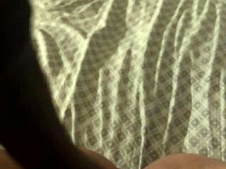 bbw feels pleasure masturbating